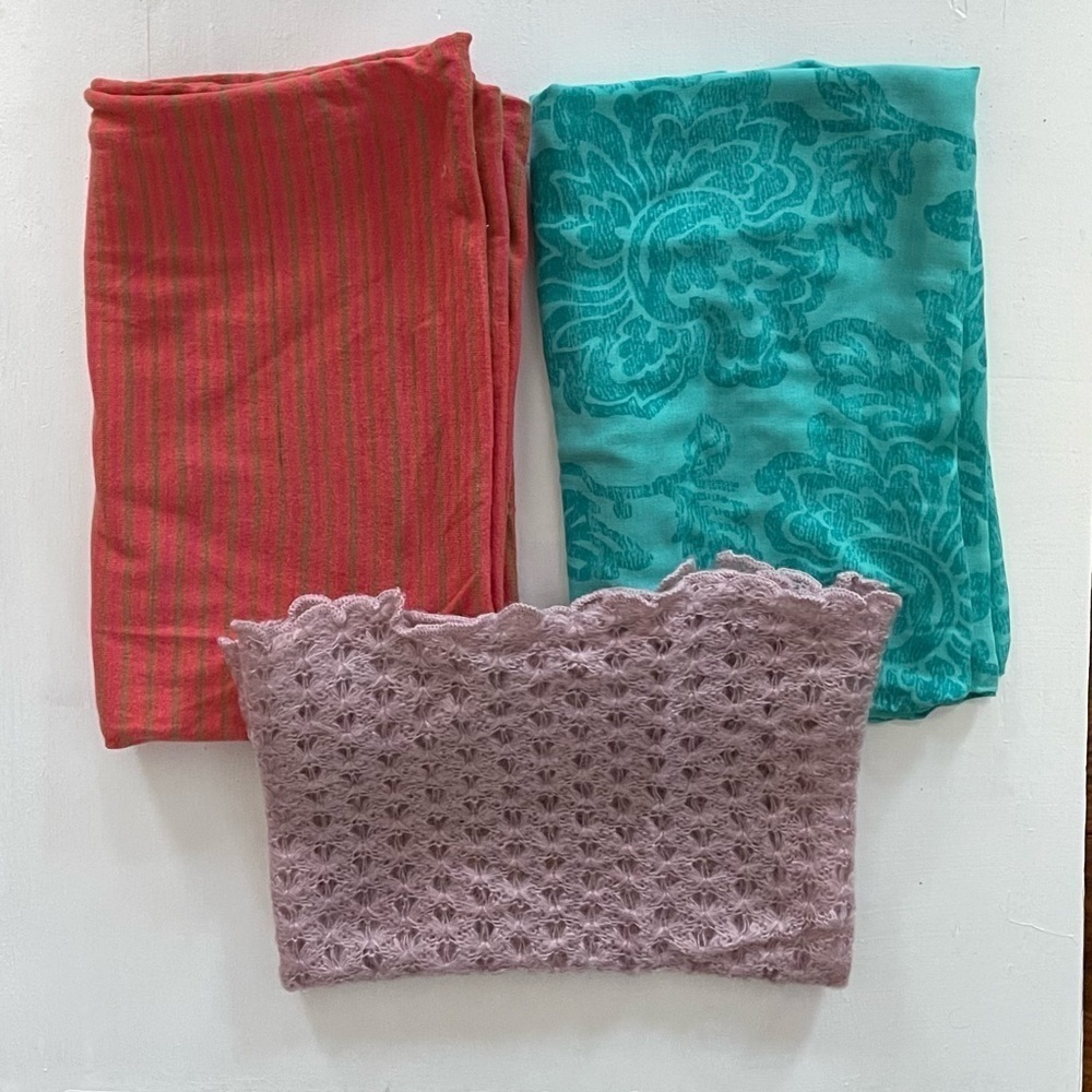 3 Infinity Scarves